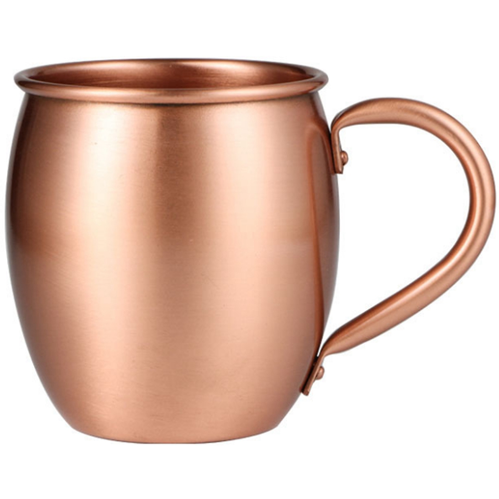 Copper Cocktail Mug - แก้วมัค100% ทองแดงบริสุทธิ์ขนาด530มล. ถ้วยค็อกเทลถ้วยแก้วทองแดงบริสุทธิ์ถ้วยสำหรับร้านอาหารบาร์แก้วใส่เครื่องดื่มเย็น