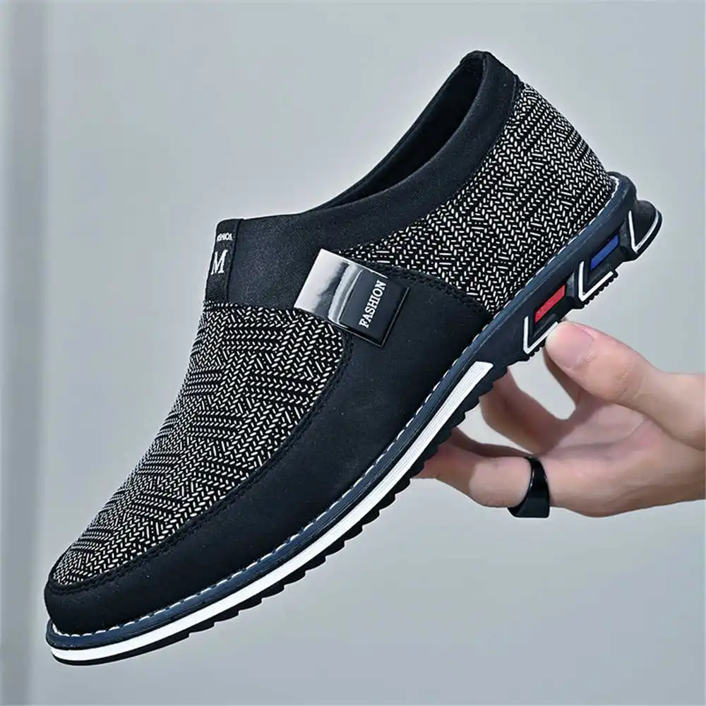 Luxury Lifestyle Team - สีน้ําเงินเข้ม 44-45 ฤดูร้อนรองเท้าขายเดิน Beige รองเท้าผ้าใบผู้ชาย Mens