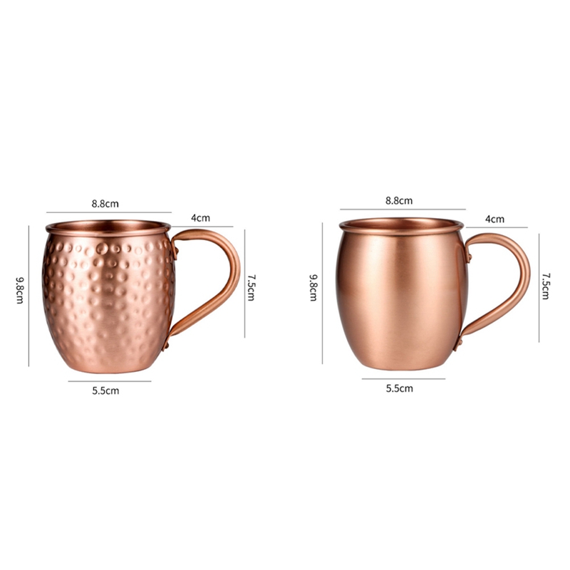530ML 100% แก้วทองแดงบริสุทธิ์ - Copper Cocktail Mug บทวิจารณ์และราคา