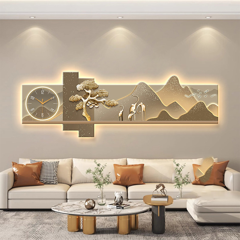 นาฬิกาติดผนังขนาดใหญ่ ดีไซน์หร - Luxury Lifestyle Homes บทวิจารณ์และราคา