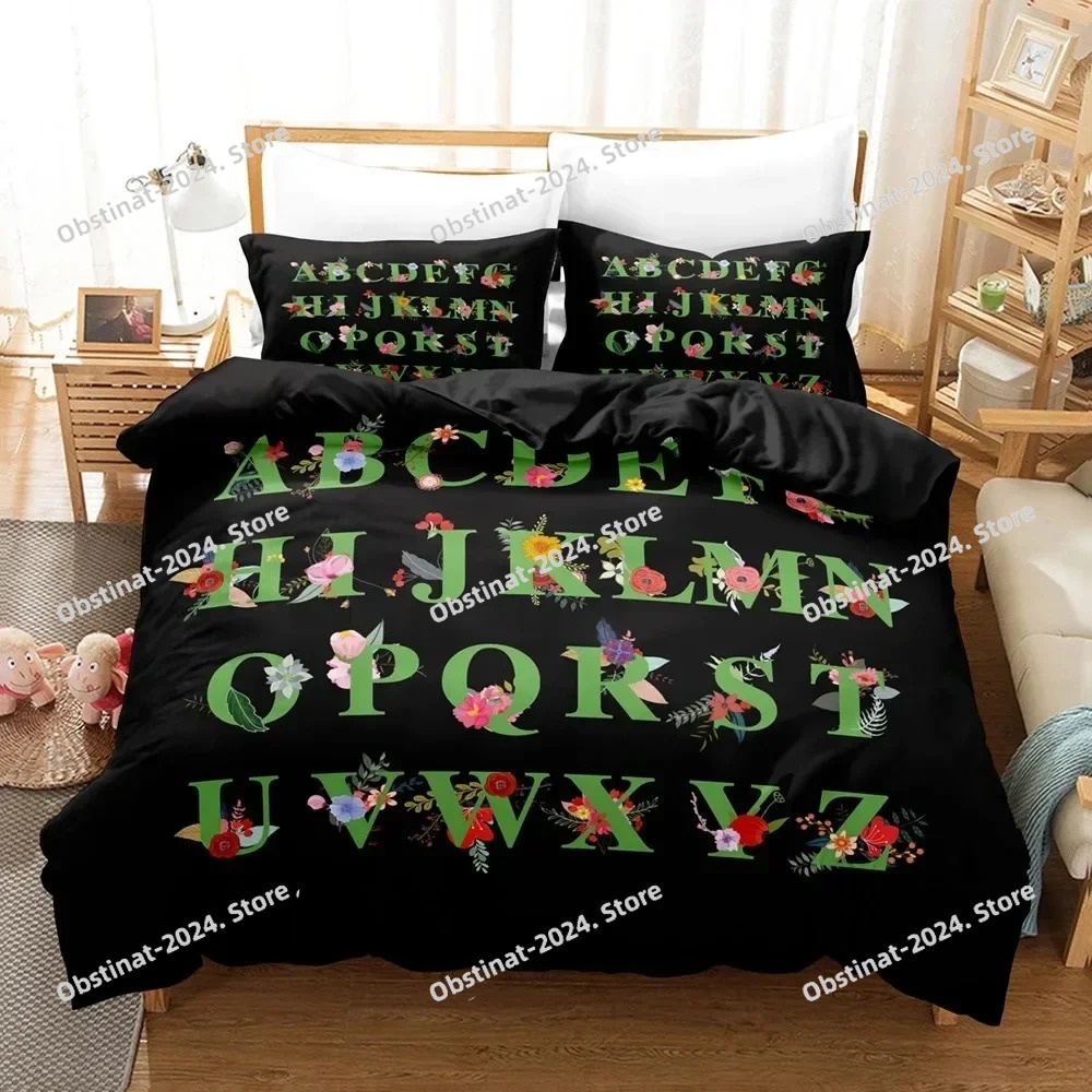 ชุดเครื่องนอน Alphabet Lore ปี - Linen Duvet Cover บทวิจารณ์และราคา