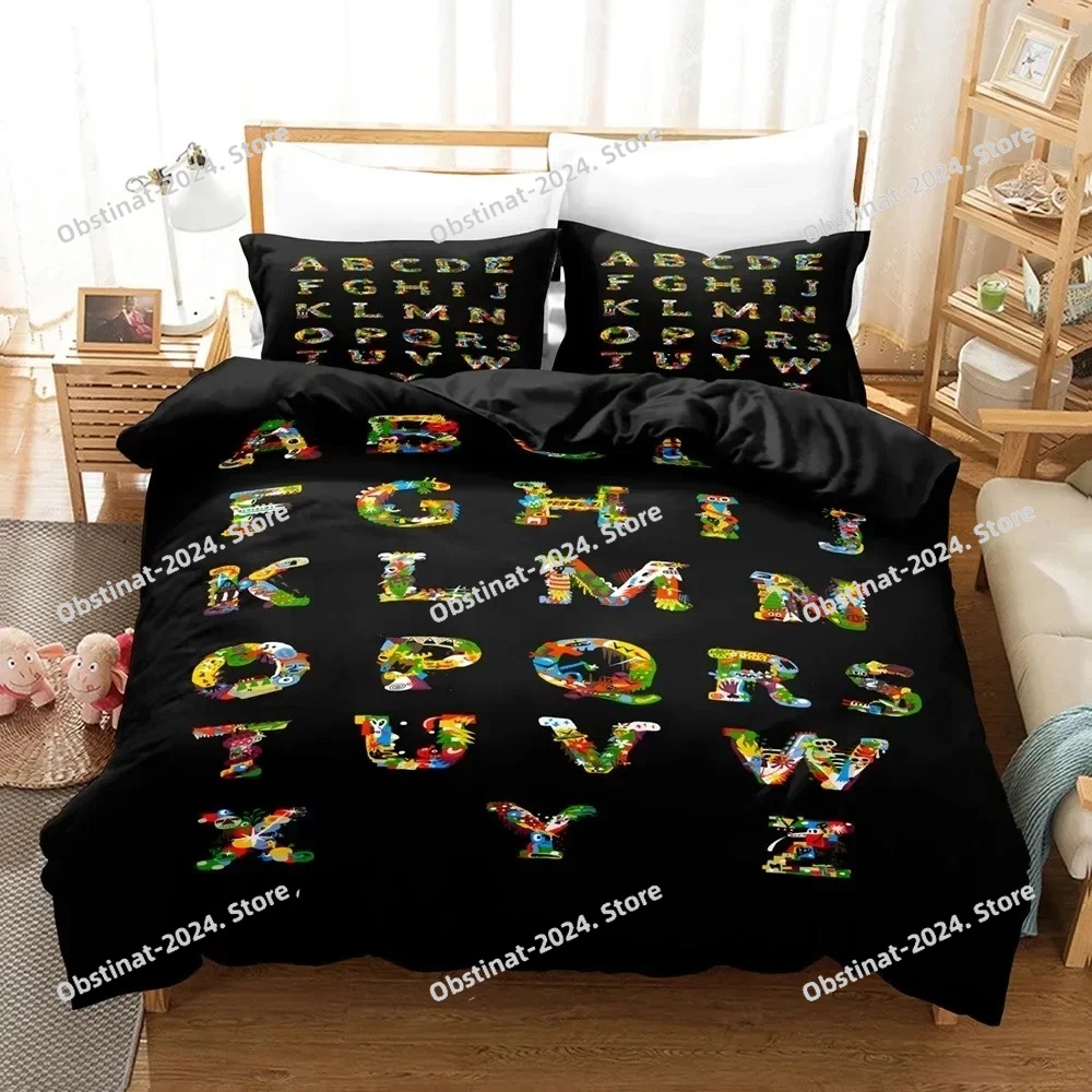 ชุดเครื่องนอน Alphabet Lore ปี - Linen Duvet Cover บทวิจารณ์และราคา