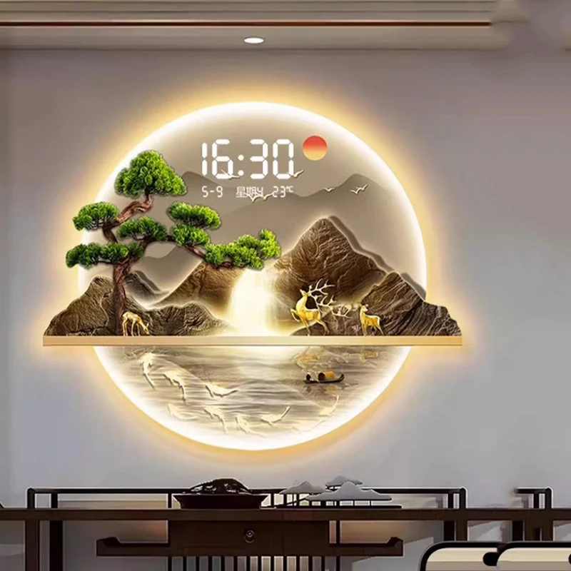 นาฬิกาแขวนผนังดีไซน์สไตล์จีน น - Luxury Lifestyle Homes บทวิจารณ์และราคา