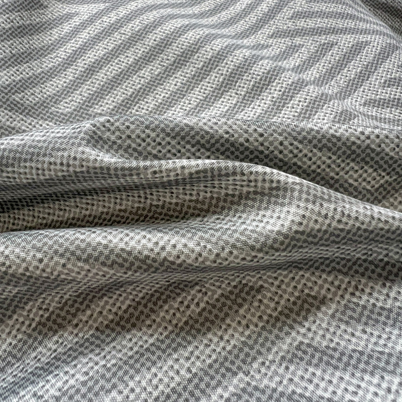 ชุดเครื่องนอนลายเรขาคณิตสีเทา  - Linen Duvet Cover บทวิจารณ์และราคา