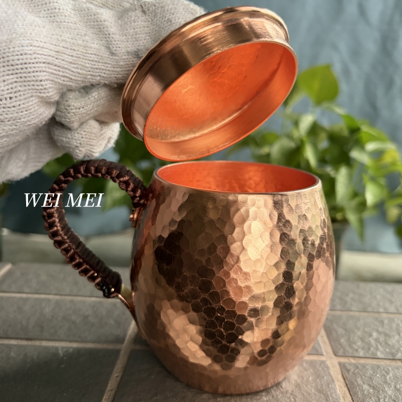 แก้วกาแฟทองแดงวินเทจทรงวงรี หน - Copper Cocktail Mug บทวิจารณ์และราคา