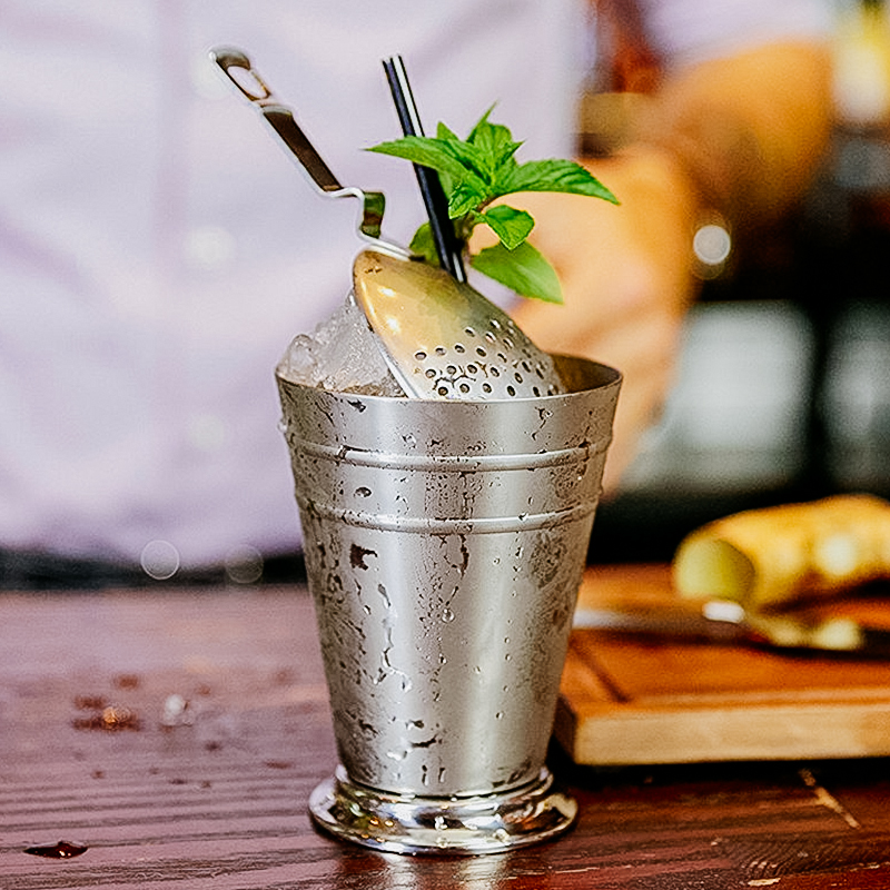 ทองแดงชุบสแตนเลสมอสโก Mule แก้ - Copper Cocktail Mug บทวิจารณ์และราคา