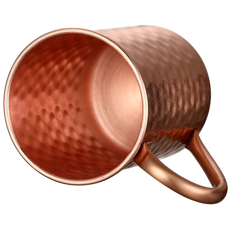 ทองแดงชุบสแตนเลสมอสโก Mule แก้ - Copper Cocktail Mug บทวิจารณ์และราคา