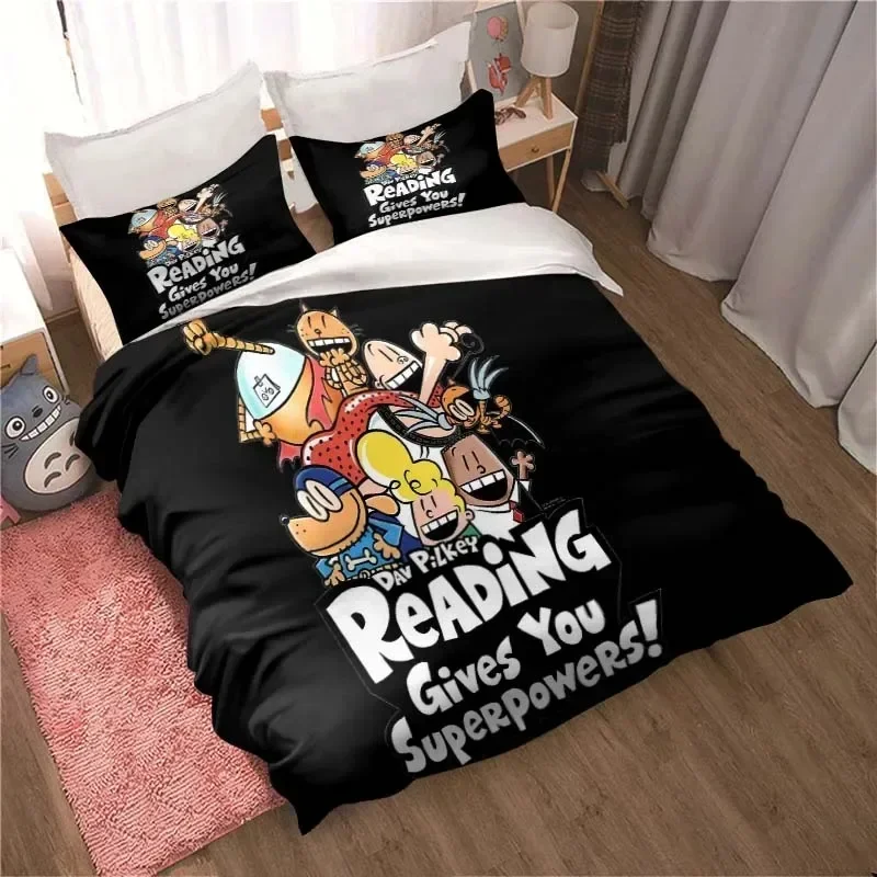 DOG MAN ชุดเครื่องนอนลายการ์ตู - Linen Duvet Cover บทวิจารณ์และราคา