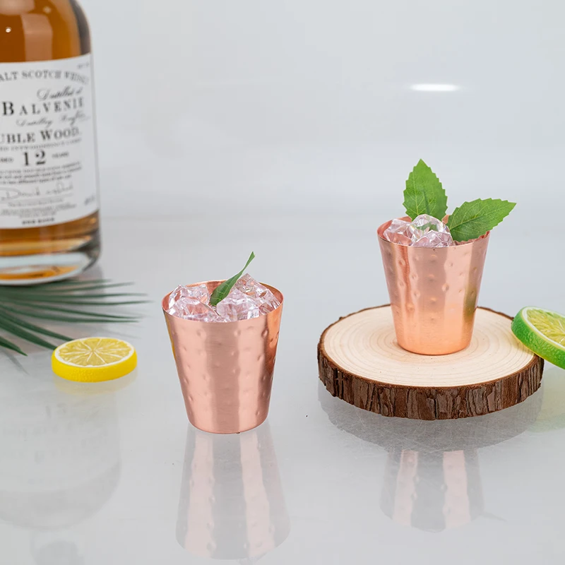 แก้วทองแดงแท้ 100% แบบใหม่ 6 ช - Copper Cocktail Mug บทวิจารณ์และราคา