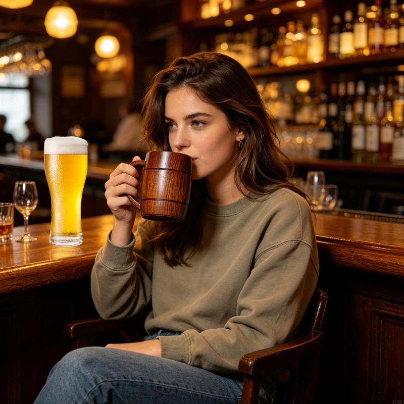 แก้วเบียร์ไม้ขนาด 270 มล. พร้อ - Copper Cocktail Mug บทวิจารณ์และราคา