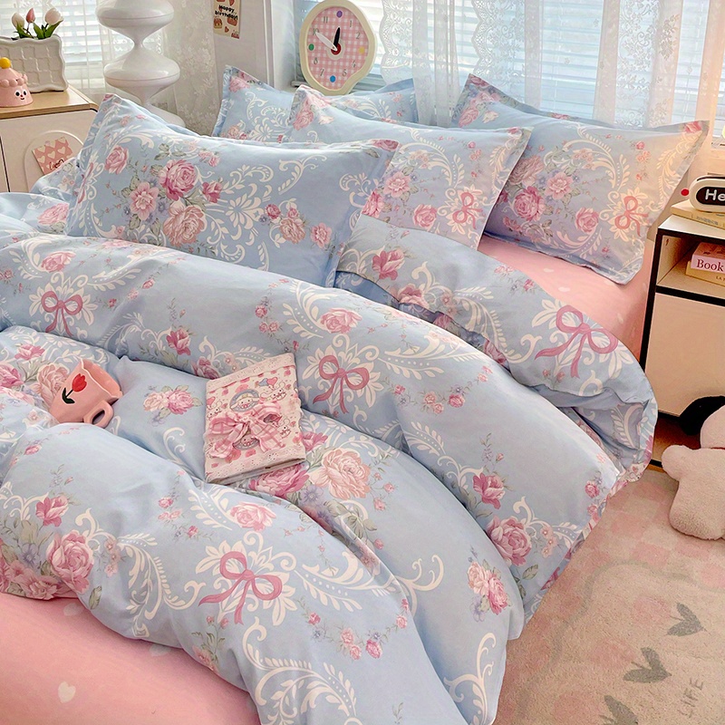 ชุดเครื่องนอนสไตล์พาสเทล 4 ชิ้ - Linen Duvet Cover บทวิจารณ์และราคา