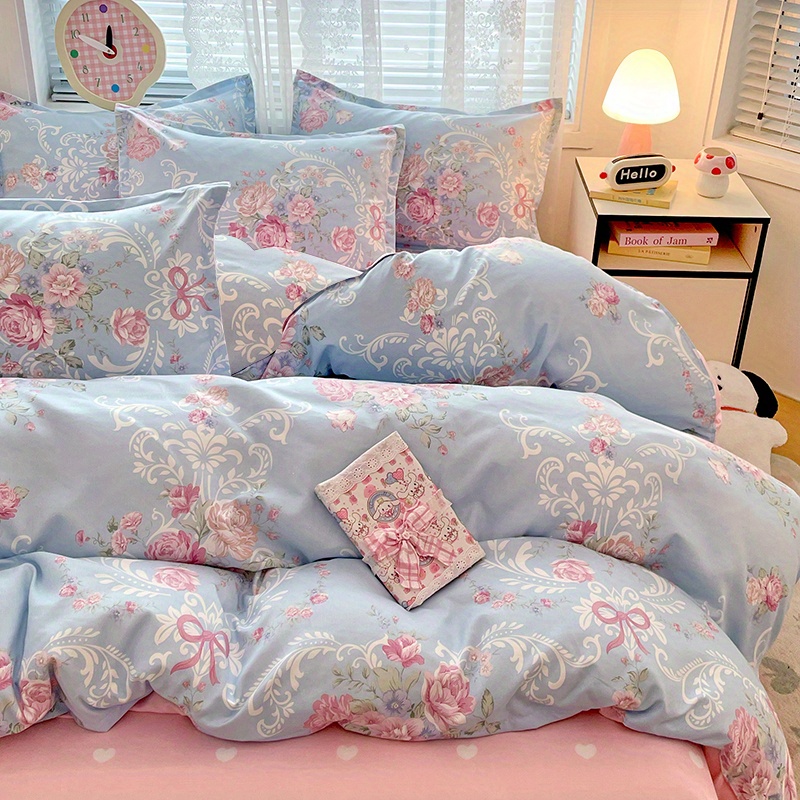 ชุดเครื่องนอนสไตล์พาสเทล 4 ชิ้ - Linen Duvet Cover บทวิจารณ์และราคา