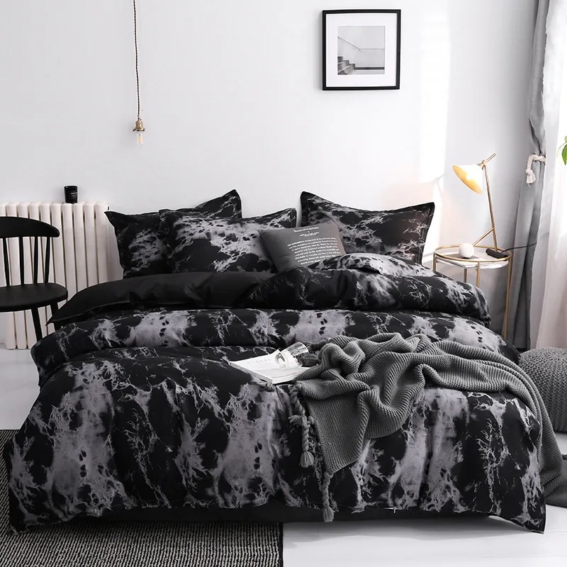 ชุดเครื่องนอนผ้านวมสีดำสุดหรูพ - Linen Duvet Cover บทวิจารณ์และราคา
