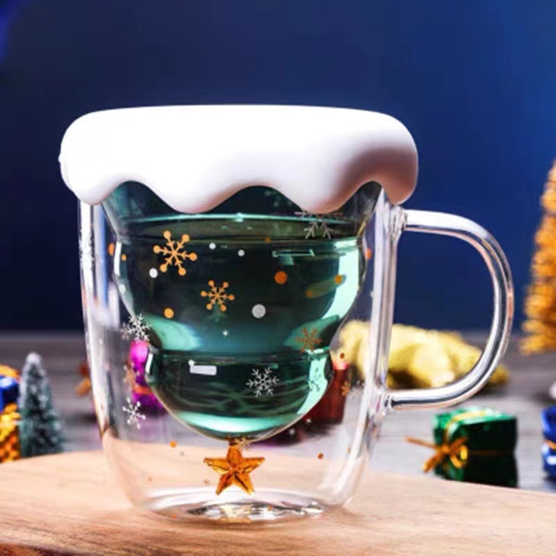 ต้นคริสต์มาสถ้วยโปร่งใสคู่ทนคว - Copper Cocktail Mug บทวิจารณ์และราคา