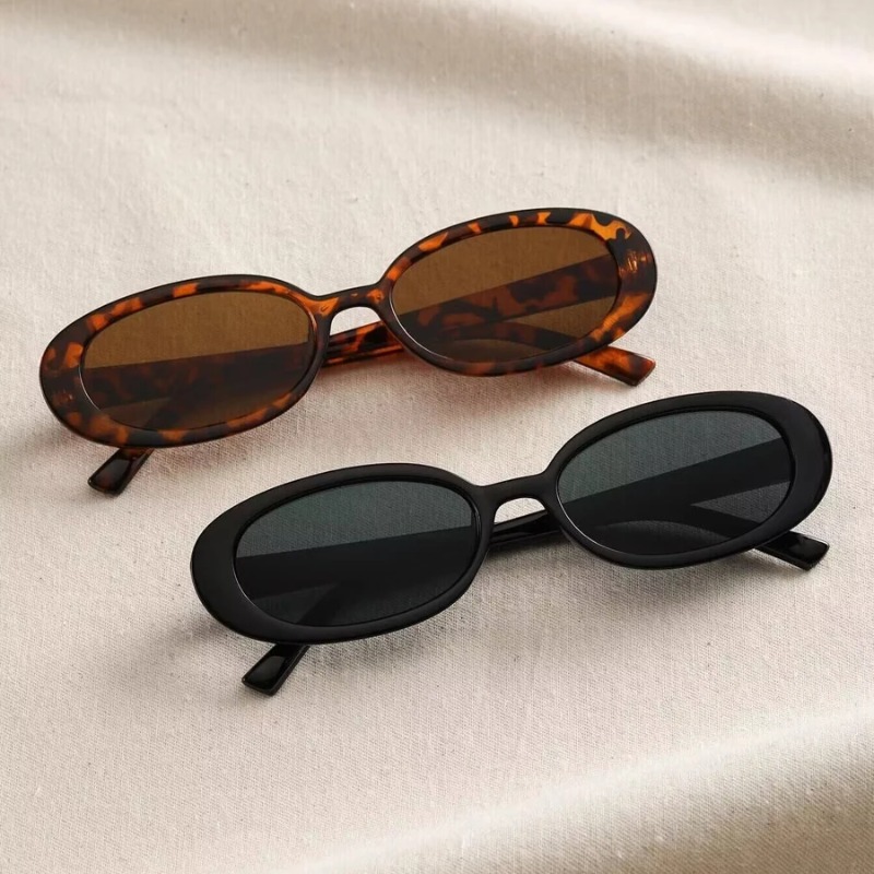 แว่นตากันแดดทรงวงรีวินเทจผู้หญ - Luxury Lifestyle Store บทวิจารณ์และราคา
